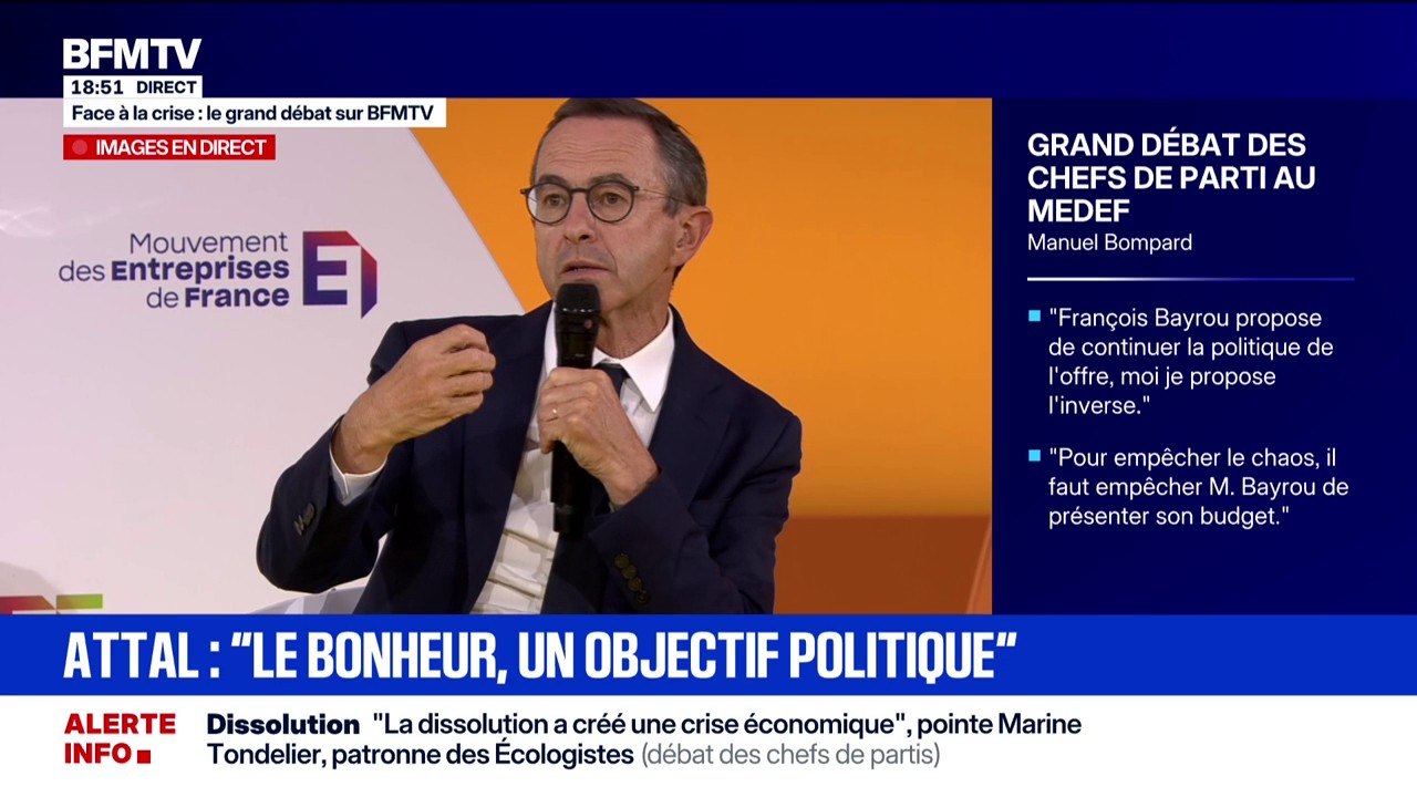 Retraites: "Dans quelques semaines, nous ferons, avec mon parti politique, des propositions pour installer un étage de retraite par capitalisation", indique Bruno Retailleau, président des Républicains