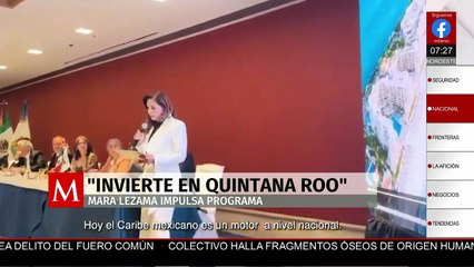 Mara Lezama resalta inversiones por más de 2 mil millones de dólares en Quintana Roo