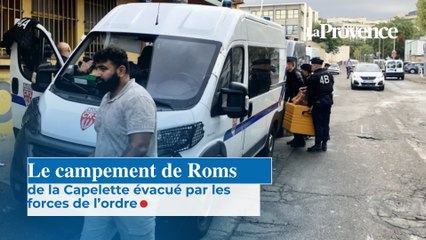 Le campement de la Capelette évacué par la police