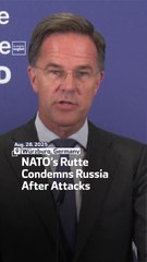 NATO’s Rutte Condemns Russia After Attacks