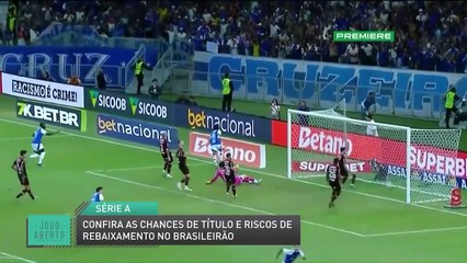 Confira as chances de título e riscos de rebaixamento no Brasileirão