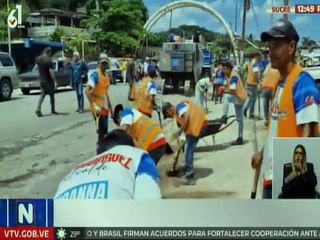 Sucre | Gobierno regional activa asfaltado en distintos sectores de Carúpano