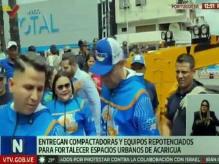 Portuguesa | Realizan entrega de equipos repotenciados para embellecer espacios de Acarigua