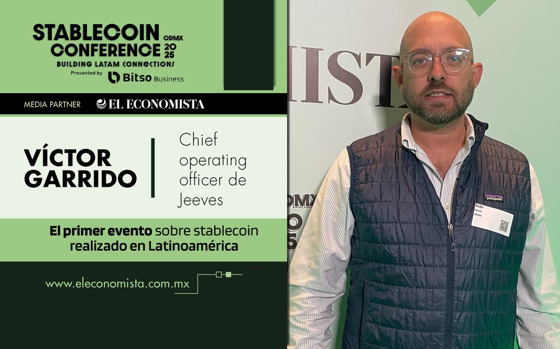 Víctor Garrido, Chief operating officer de Jeeves - Stablecoin Conference 2025