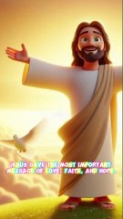 Jesus’ Most Important Message ✝️ | Love, Faith & Eternal Hope 🙏❤️