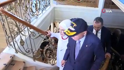 Cumhurbaşkanı Erdoğan Savarona yatını ziyaret etti