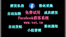 Facebook群控霸屏：智能批量Facebook群控霸屏软件，让你的消息迅速传播