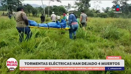 Lluvias intensas causan víctimas y daños en Veracruz y Sonora | DPC con Paola Rojas