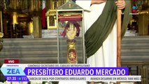 Reliquia de San Judas Tadeo se despide de la Catedral Metropolitana