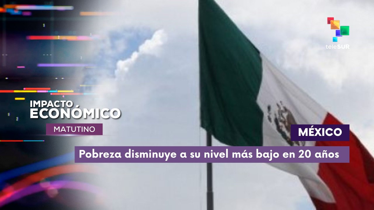 México reduce la pobreza