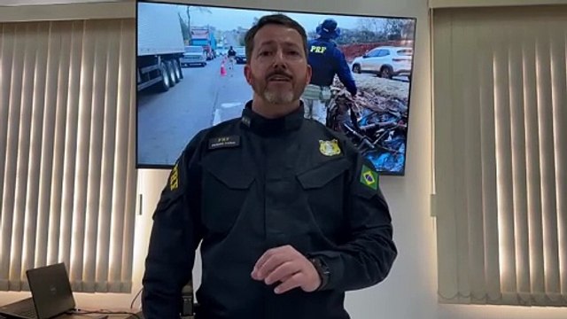 Acidente grave deixa veículos destruídos na BR-376, em Sarandi -