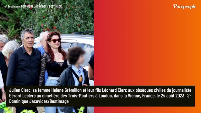 Julien Clerc : Son jeune fils Léonard passionné par un milieu autre que la musique, il s'entoure des meilleurs à Londres où ils habitent