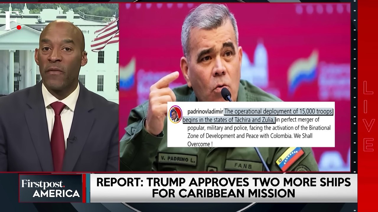 Maduro Defies Trump as Venezuela Launches Drone, Naval Patrols to Caribbean | Firstpost America|N18G