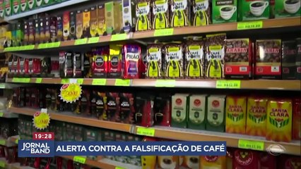 Alerta contra a falsificação de café | Jornal da Band