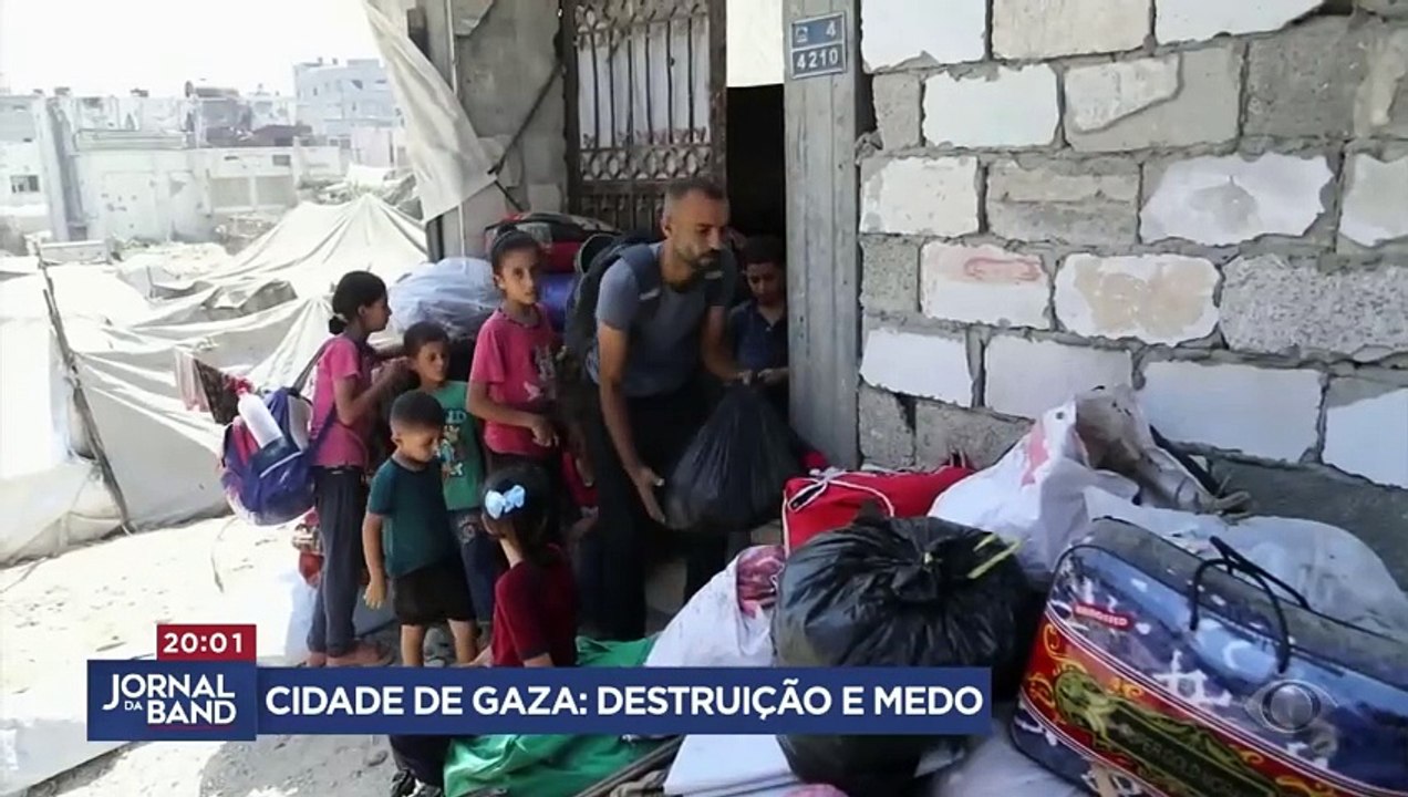 Cidade de Gaza sofre com destruição e medo