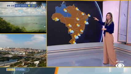 Quinta (28) deve ter sol entre nuvens em SP; veja previsão do tempo para o Brasil