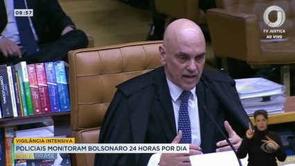 Policiais monitoram Bolsonaro 24 horas por dia