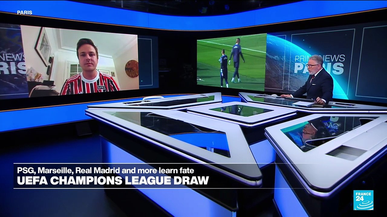 PSG gets tough slate of Champions League opponents. Real Madrid going to Liverpool and Almaty
