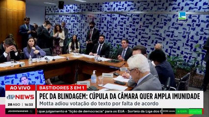 Motta adia votação da PEC da Blindagem por falta de acordo
