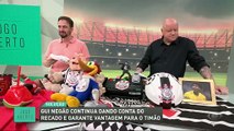 Zoeira Jogo Aberto: Cappellanes vê Corinthians favorecido pelo apito e exibe ‘troféu manchado’