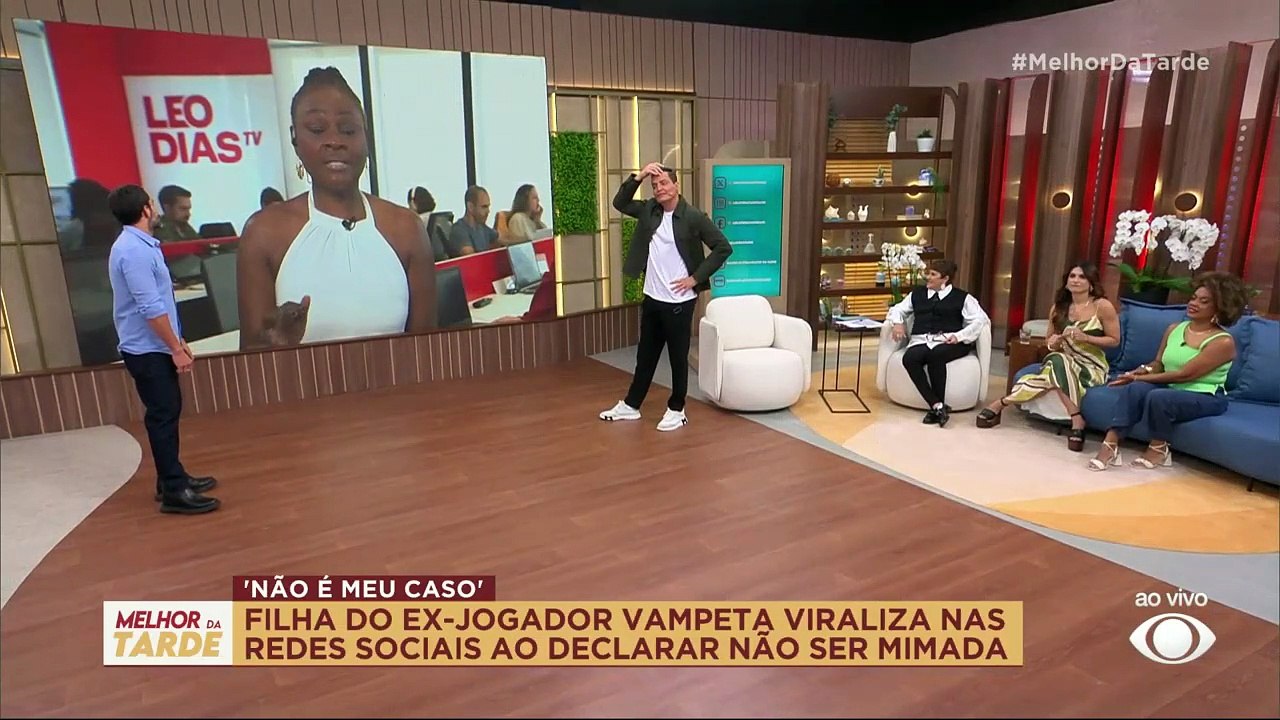 Filha de Vampeta viraliza ao declarar não ser mimada