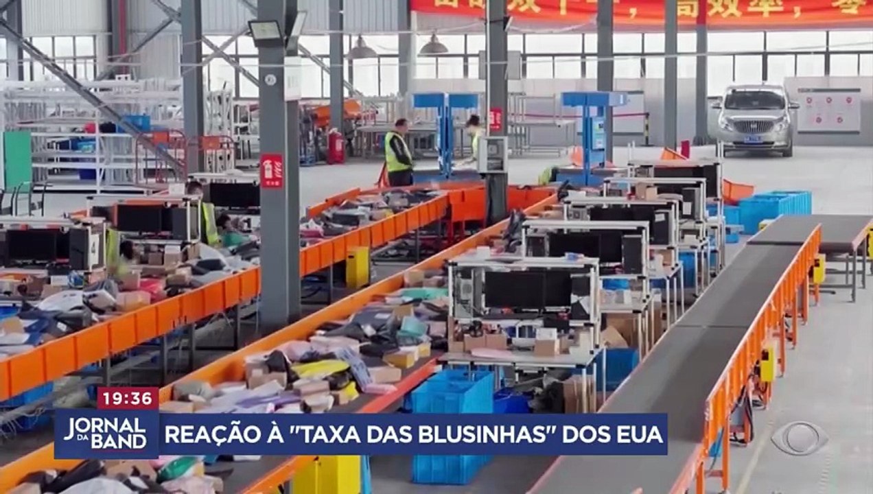 Reação à 'taxa das blusinhas' nos Estados Unidos