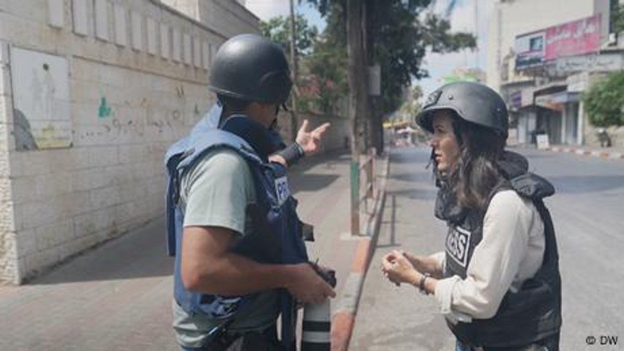 Journalisten im Westjordanland unter Beschuss