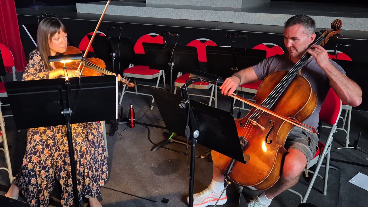 Sebastian LEE - duo violon et violoncelle - Opus 125 2e mouvement (Adagio)