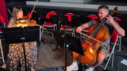 Sebastian LEE - duo violon et violoncelle - Opus 125 2e mouvement (Adagio)