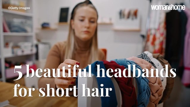 Short Hair Headbands Ideas
