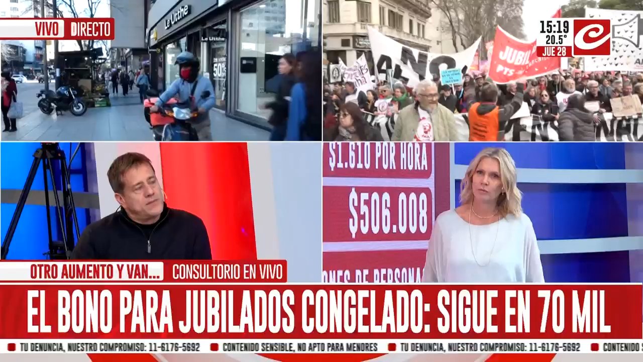 Mariano Recalde: "Vamos a hacer una acción judicial para devolverles los medicamentos gratis a los jubilados"