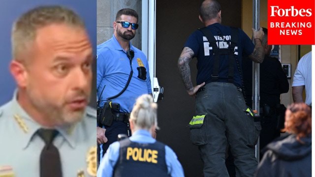 Minneapolis Police Chief: Officers Who Responded To Catholic School Shooting 'Saw The Unthinkable'