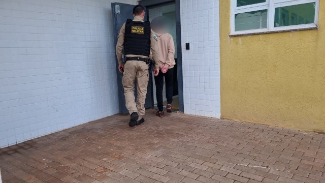 Polícia Militar detém homem acusado de espancar enteado no Sanga Funda