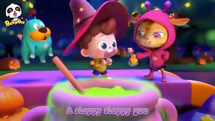 Magical Halloween Brew _ Spooky Monster _ Halloween Songs _ Kids Songs _ Neo_s World _ BabyBus(720P_HD)