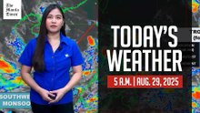 Today's Weather, 5 A.M. | August 29, 2025