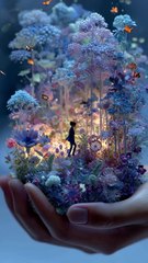 🌍✨ When Your Beautiful World is in God’s Hands 🙏 | Inspiring AI Animation 💫 #amazing #followme #viralshorts