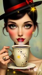 ✨ Heavenly Beautiful Girl Wishing Good Morning 🌸☕ With Espresso Coffee | Aesthetic Morning Vibes #shorts #shortsfeed #viral #kids #cute