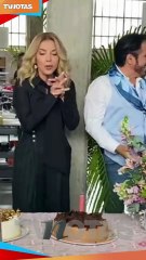 Laura Flores celebra sus 62 en el set de 'Los hilos del pasado'