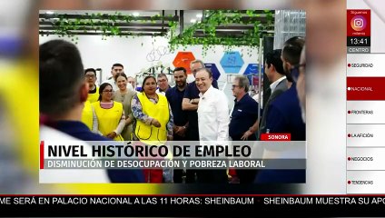 Sonora registra récord histórico de empleo y disminuye la pobreza laboral