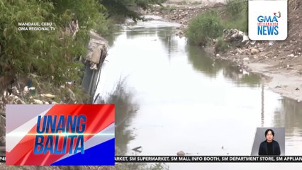 Bahagi ng retaining wall project, bumigay kasunod ng ilang araw na pag-ulan; ilan sa ginamit na sheet piles, hindi pantay at nakatagilid | Unang Balita