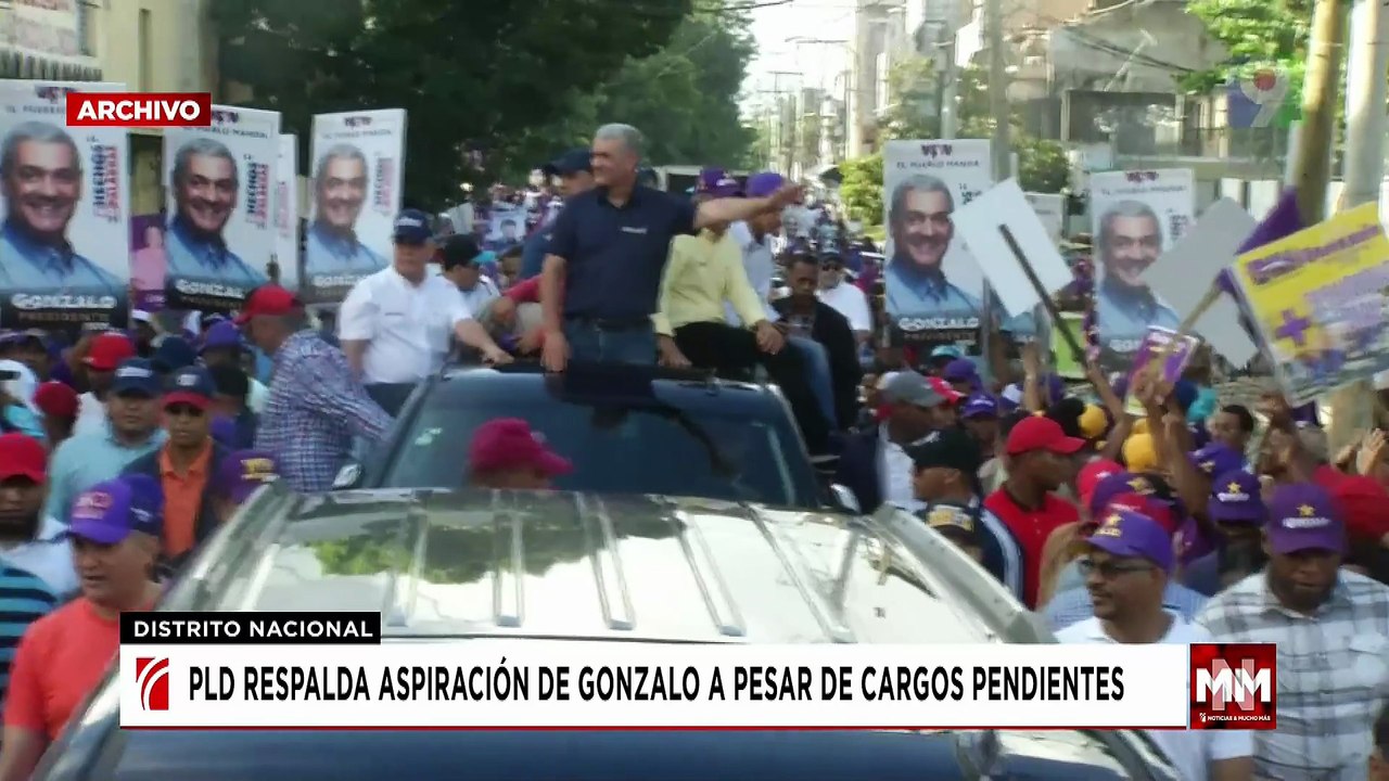 PLD respalda aspiración presidencial de Gonzalo Castillo | Noticias SIN y Mucho Más