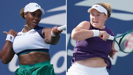 Taylor Townsend y Jelena Ostapenko protagonizan explosivo pleito