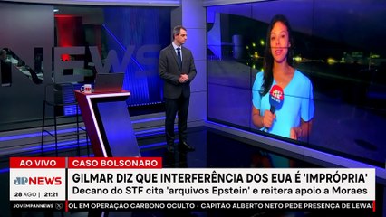 Gilmar Mendes critica EUA por interferência “imprópria" no caso Bolsonaro