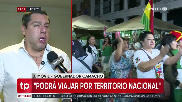 Camacho ya tiene tres mandamientos de libertad y falta solo del paro de 36 días, según abogado