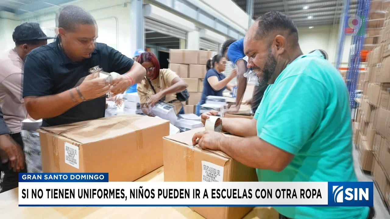 Sin uniformidad para asistir a clases mientras avanza entrega de útiles escolares | Emisión Estelar SIN
