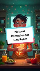 Natural Remedies for Gas Relief 🥤 #dailymotion 🍏 @official7usi ☕