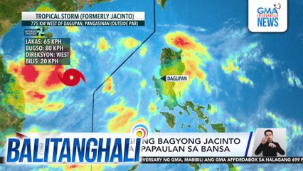 PAGASA - Trough ng Bagyong #Jacinto at habagat, nagpapaulan sa bansa | Balitanghali