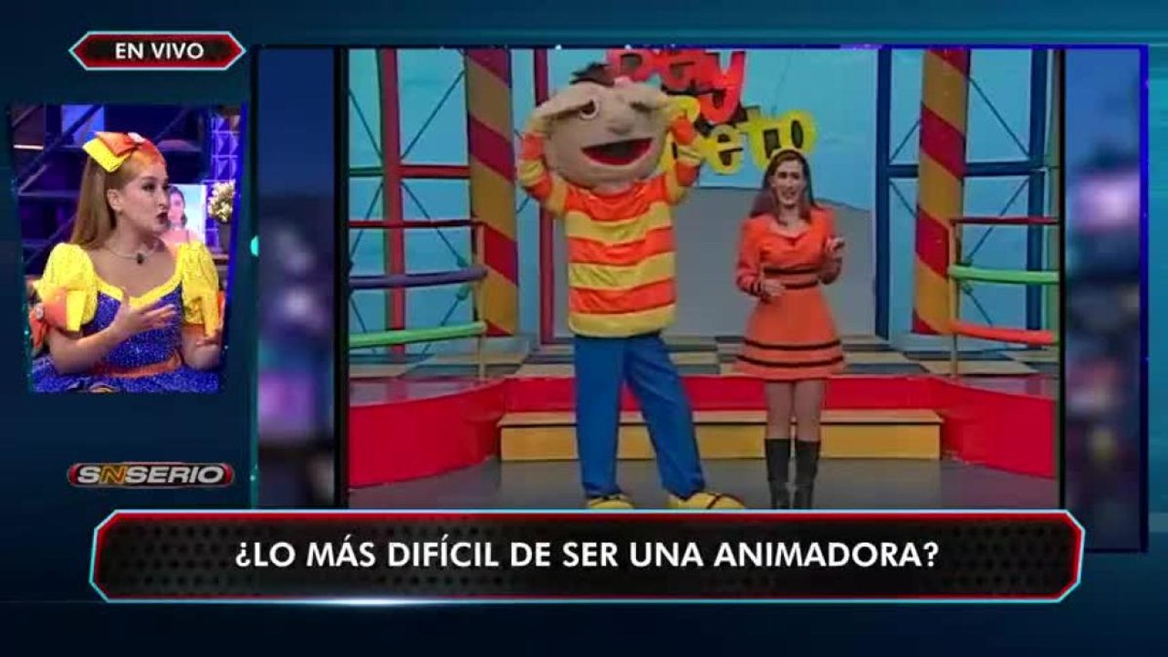 Bely y lo más difícil de ser animadora infantil