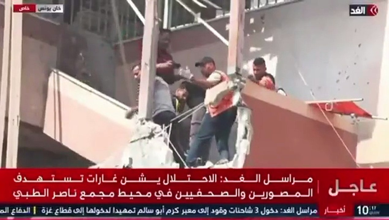 La agonia del periodismo en gaza