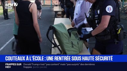Couteaux à l'école: ces établissements renforcent leurs dispositifs de sécurité